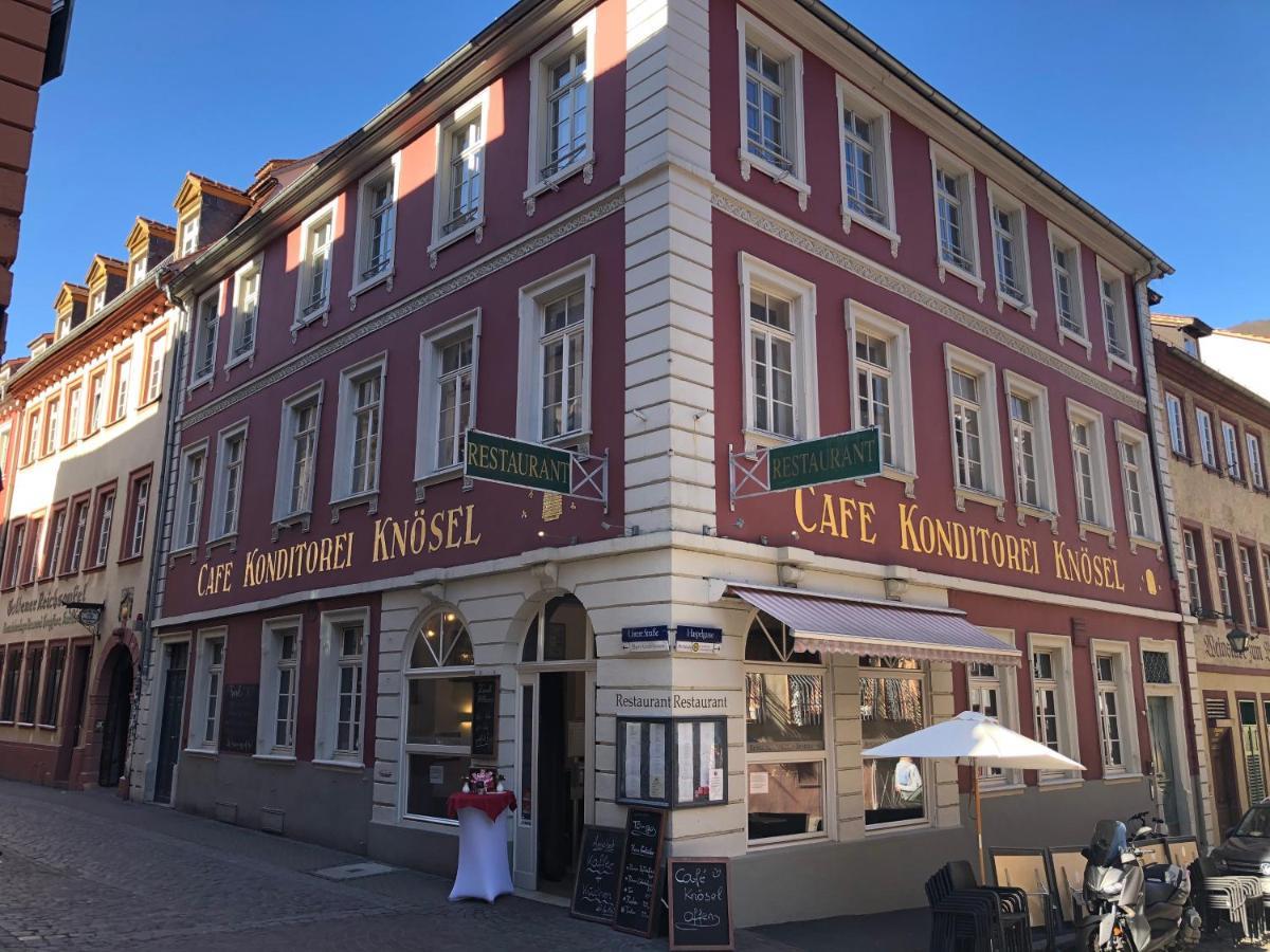 Café&Hotel Knösel Heidelberg Esterno foto